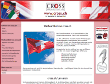Tablet Screenshot of cross.ch
